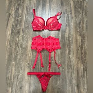 Victoria Secret 3 piece lingerie set